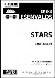 Stars TTTBBB choral sheet music cover Thumbnail